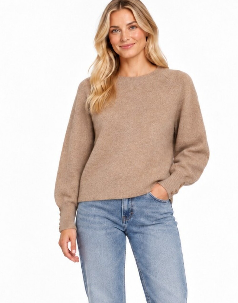 La Maille Sezane Mohair Sweater Size Small Quiet Luxury Contemporary Minimalist